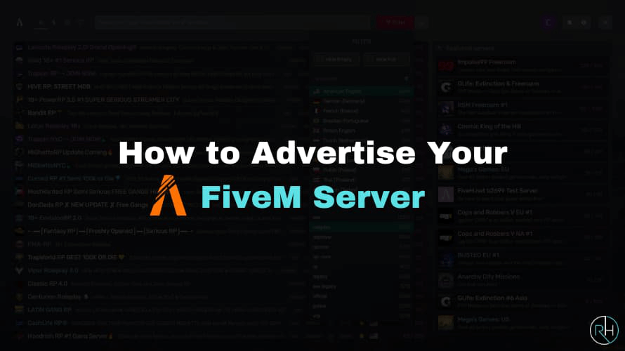 Advertise Your FiveM Server