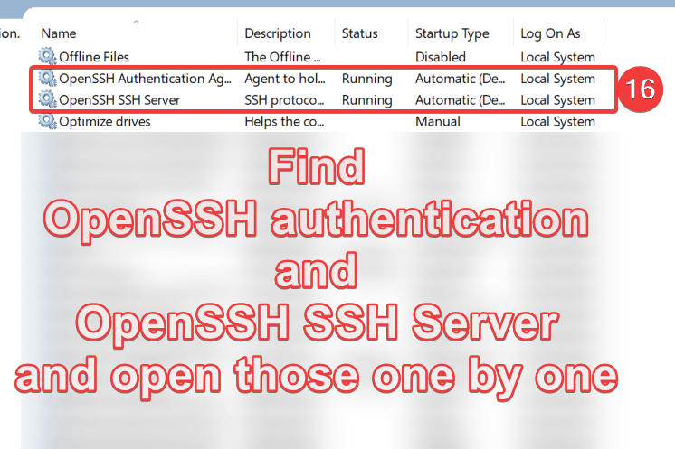 SSH Server Service